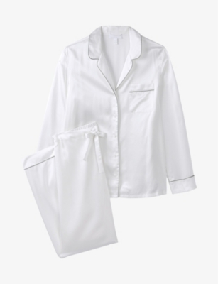 The white company online silk pyjamas