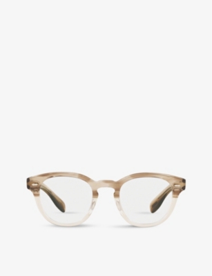 OLIVER PEOPLES - OV5413U Cary Grant round-frame acetate glasses |  