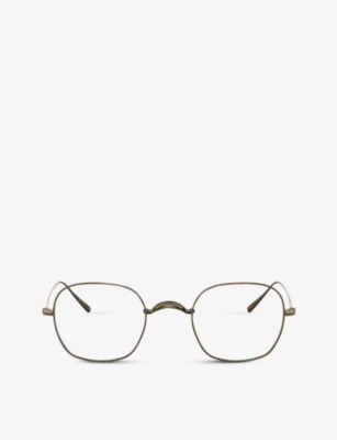 OLIVER PEOPLES - OV1270T Carles square-frame titanium glasses |  