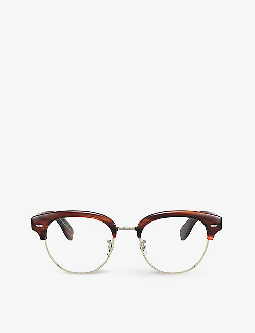 OLIVER PEOPLES: OV5436 Cary Grant 2 round-frame optical glasses