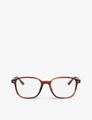 RAY-BAN: RX5393 Leonard acetate square-frame sunglasses