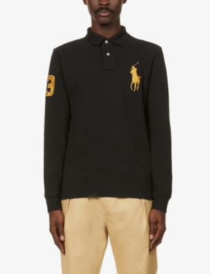 tan polo ralph lauren shirt