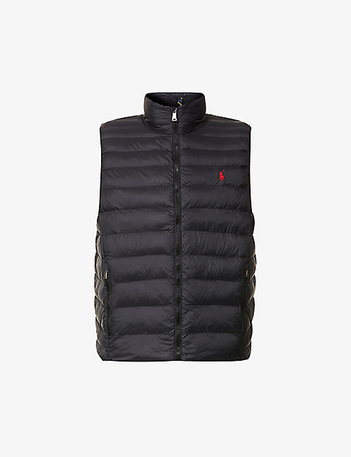POLO RALPH LAUREN: The Packable quilted-down shell gilet