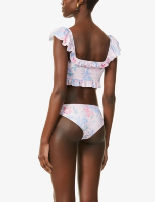 loveshackfancy devi bikini set