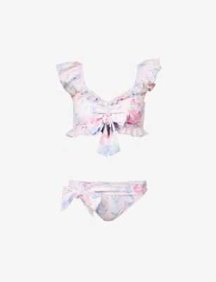 loveshackfancy devi bikini set