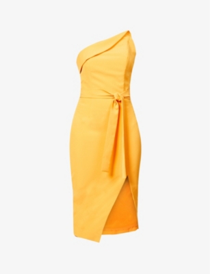 Asymmetric Midi Dress