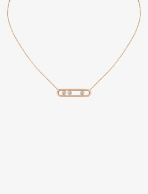 MESSIKA: Move 18ct rose-gold and diamond necklace