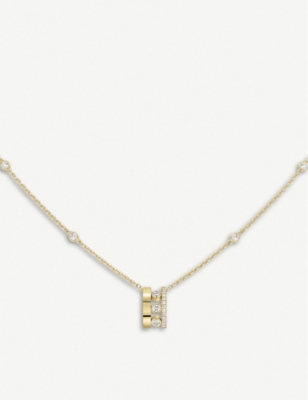 MESSIKA: Move Romane 18ct yellow-gold and diamond necklace
