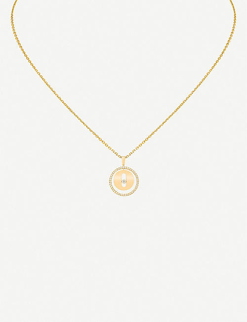 MESSIKA: Lucky Move 18ct yellow-gold and diamond necklace