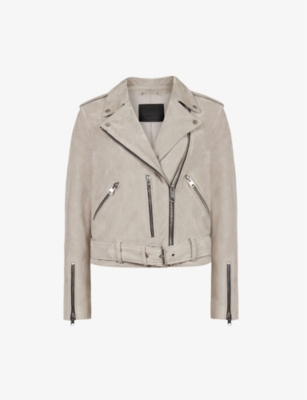 all saints suede balfern biker jacket