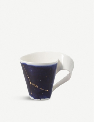 VILLEROY & BOCH: NewWave Stars Cancer porcelain mug 300ml