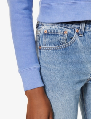 levis high waisted jeans straight leg