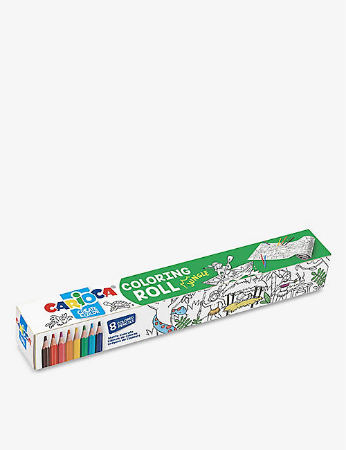 CARIOCA: Jungle colour roll and pencils set