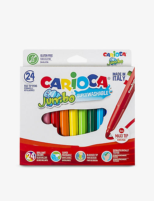 CARIOCA: Jumbo maxi-tip felt-tip pens set of 24