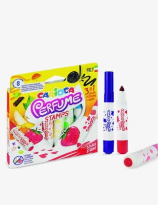 CARIOCA: Perfume Stamps coloured pens set of 8