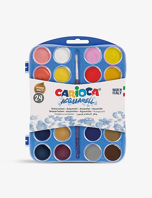 CARIOCA: Watercolour set of 24 colours