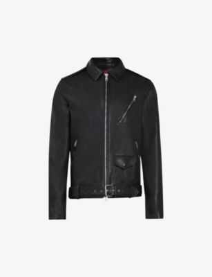 all saints monza leather jacket