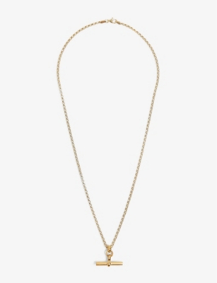 Engraved bar clearance necklace selfridges