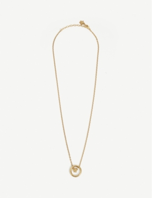 Versace Medusa Ring Necklace Selfridges Com