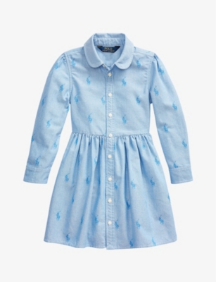 ralph lauren baby denim dress