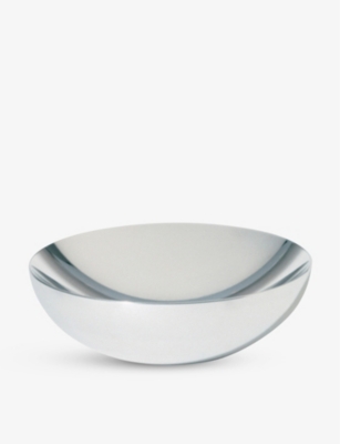 ALESSI Double Wall stainless steel centrepiece bowl 25cm