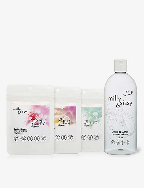 MILLY&SISSY: Zero Waste shower cr&egrave;me starter pack