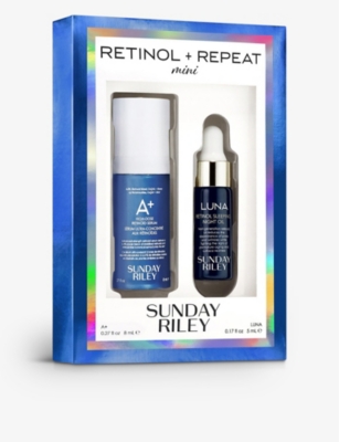 SUNDAY RILEY: Mini Retinol + Repeat travel kit