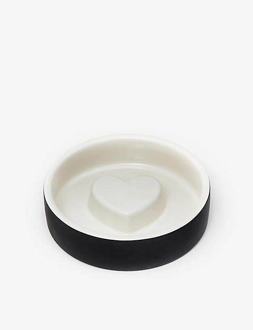 PAIKKA: Slow Feed extra small ceramic pet bowl 13cm