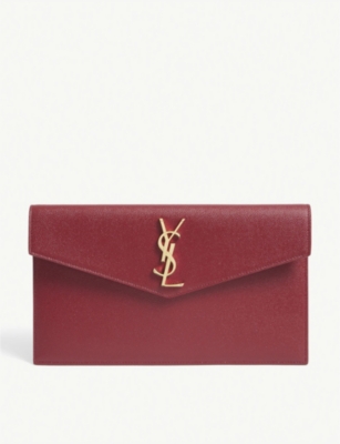 Ysl uptown hot sale pouch selfridges