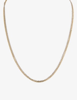 Cartier Womens 3-gold Trinity 18ct White-gold, 18ct Rose-gold And 18ct Yellow-gold Chain Necklace