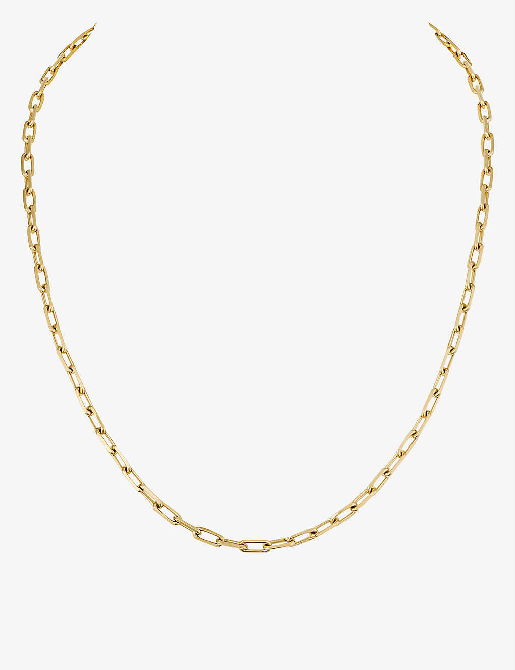 Cartier Womens Yellow Gold Santos De 18ct Yellow-gold Chain Necklace