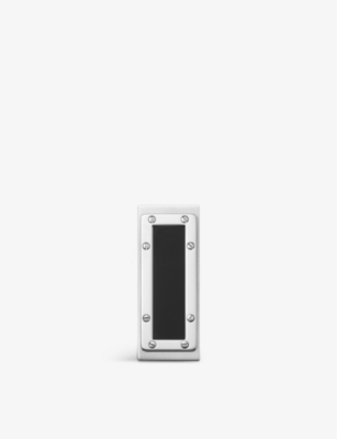 Cartier Steel Santos De Stainless Steel And Black Lacquer Money Clip