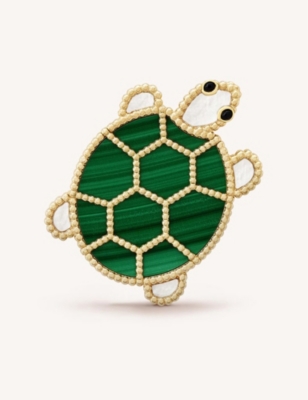 VAN CLEEF ARPELS Lucky Animals turtle 18ct yellow-gold