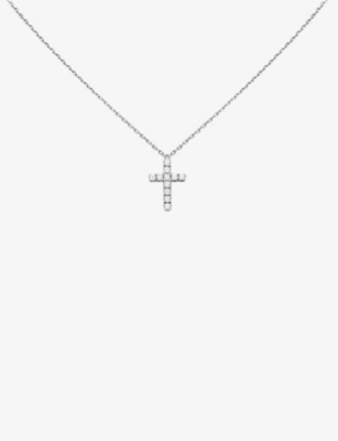 Cartier Womens White Gold Symbols 18ct White-gold And Diamond Necklace