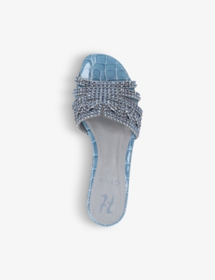 gina flat sandals