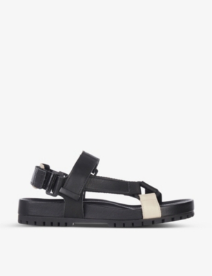 chunky flat sandals