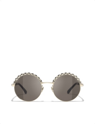 Chanel Round Pearl Sunglasses Gift Not For Sale