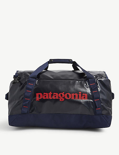 PATAGONIA: Black hole recycled nylon duffle bag