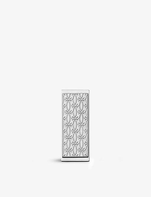 CARTIER: C de Cartier Décor stainless steel money clip