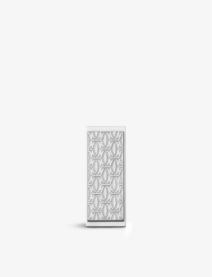 Cartier C De  Décor Stainless Steel Money Clip