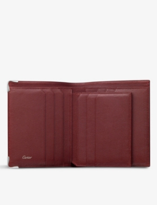 Cartier Black Must De Leather Wallet In Black