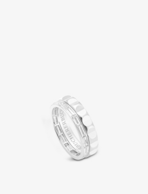 Bucherer Fine Jewellery B Dimension 18ct White Gold And Diamond Ring