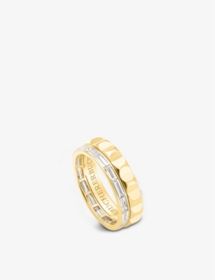 Bucherer Fine Jewellery B-dimension 18ct Yellow-gold And Diamond Ring In Yellow Gold