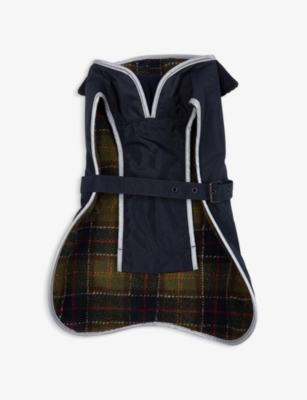 barbour fleece lined dog coat