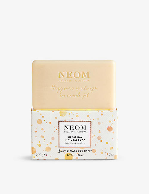 NEOM: Great Day natural soap 200g