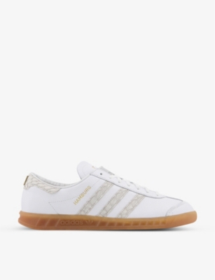 adidas hamburg leather trainers