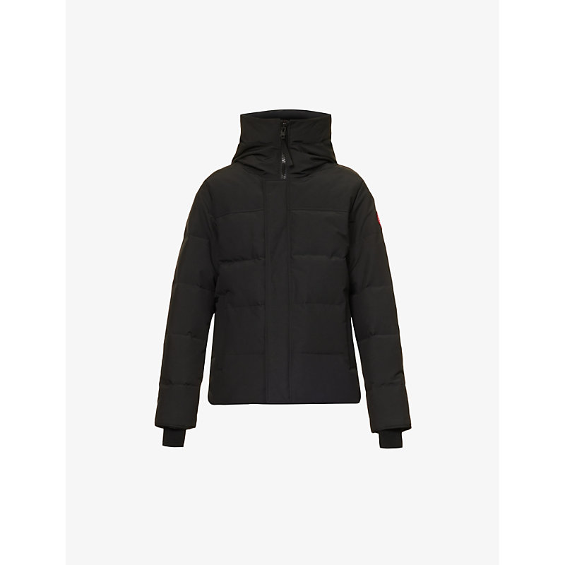 Canada Goose Macmillan Quilted Shell-down Hooded Parka In Black