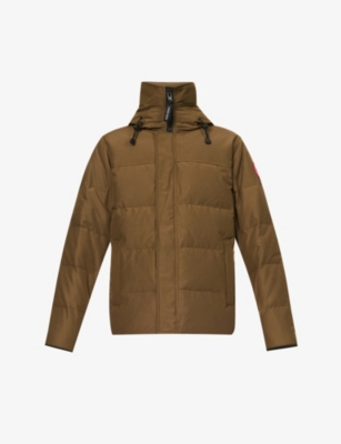 CANADA GOOSE: Macmillan funnel-neck twill-down parka jacket