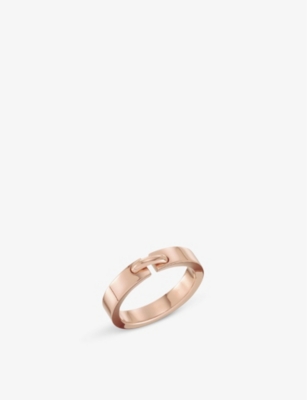 CHAUMET: Liens Évidence 18ct rose-gold wedding band