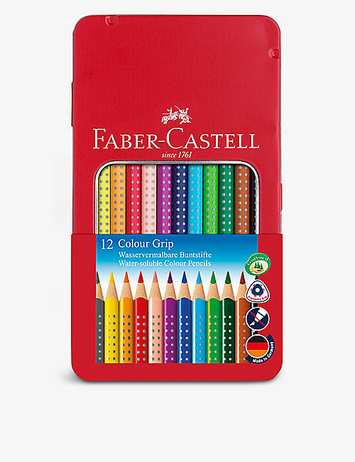 FABER CASTELL: Colour Grip pencils set of 12